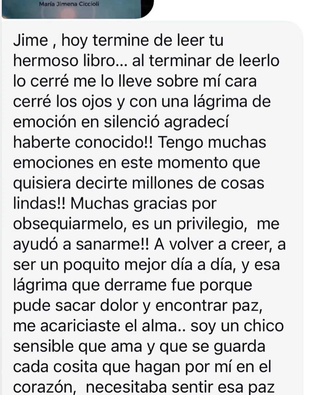 Testimonio